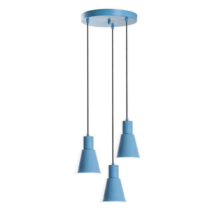 Opviq Lámpara de araña Azul Claro con Altura Ajustable Opviq Lámpara de araña Azul Claro con Altura Ajustable